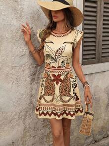 Ellevyn Women Short Dresses - Multicolor - View 4