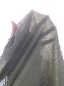Rusticease 加大码翻领短袖卷边宽松纹理两件套，夏季 - 綠色 - 查看 9