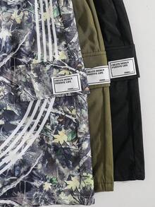 SHEIN 3件套青少年男童宽松休闲网纱休闲简约基础百搭纯色运动工作短裤套装，多色可选，买一送二，买三送一，适合春夏季节。 - 彩色 - 查看 4