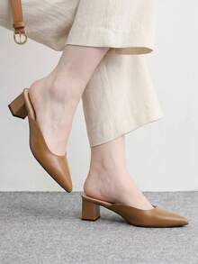 CUCCOO BIZCHIC Giày sandal cao gót dành cho nữ - màu nâu - Xem 9