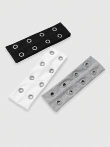 3pcs đen trắng xám