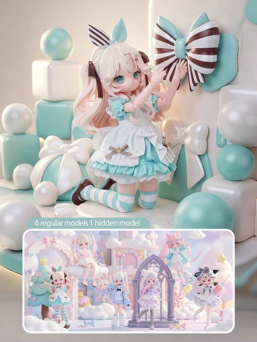 POKOJA LAND Mystery Box/Blind Box/Surprise Box/Random Box(Non-Plush Filling) - Tide play blind box - View 1