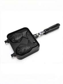 SHEIN 1 Peça Forma de Assar Taiyaki (Bolo em Formato de Peixe), Molde de Assar Waffle, Bandeja de Assar Bolo DIY - Multicolorido - Visão 7