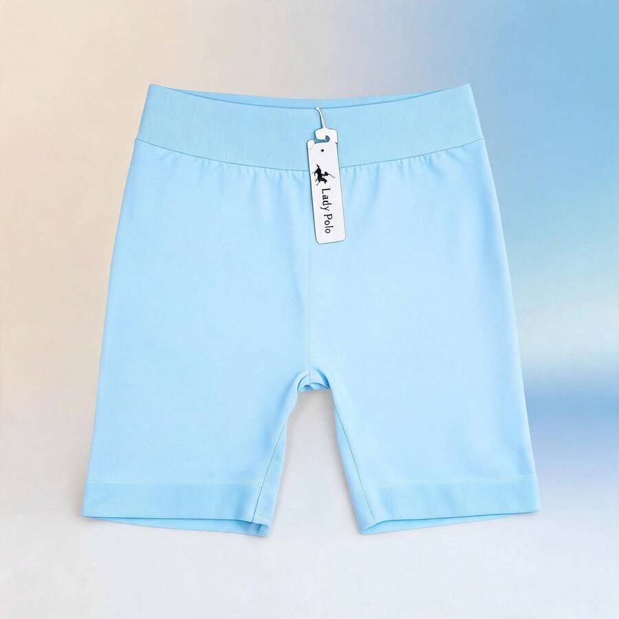 Licra Short para mujer - Azul Cielo - Ver 1