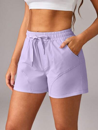 SHEIN Dewbera Quần Shorts Thể thao Nữ