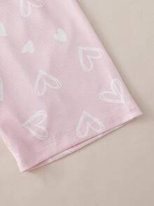 1 Set de Leggings para Niñas preadolescente Estilo Caja Sorpresa 2 Piezas Incluyendo Estilos Básicos Sólidos Multicolor Cubriendo Rosa Claro, - Multicolor - Ver 7