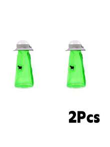 Joivida 1Pc/2Pcs/3Pcs Creative Cartoon Alien Pencil Case, UFO Stationery Storage Bag, Backpack Pendant, Personalized Pencil Bag For Students - multicolor - View 13