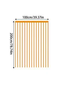 Hot Pink Foil Fringe Curtain – Metal Wire Backdrop For Photo Booth, Wedding, Birthday, Bridal Shower, Bachelorette Party Decor - Rose red - View 3