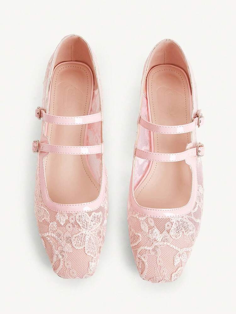 CUCCOO CHICEST Women's Buckle Design Casual Versatile Flat Shoes