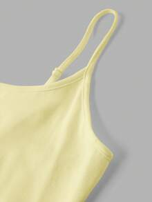 Tseoso 4 piezas Conjunto de camisetas de tirantes de 95% algodón de colores, adecuado para el verano - Multicolor - Ver 3
