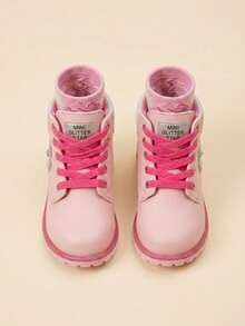 Botas para bebé niña - Rosa - Ver 2