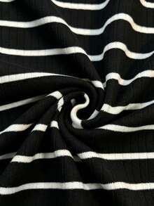 Women Tank Tops & Camis - Black and Gold - View 7