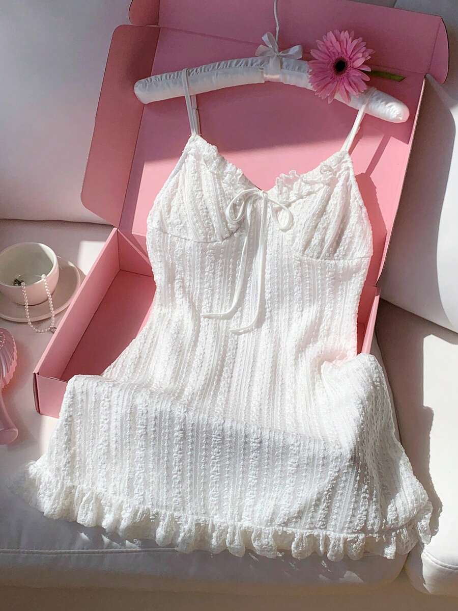 Comfortcana Váy ngắn nữ - trắng - Xem 1