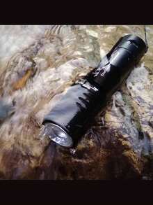 Power Professional Diving Lamp, Rechargeable 18650 Battery, , Suitable For Fishing, Beach Prospecting, And Underwater Operations - Black - View 5
