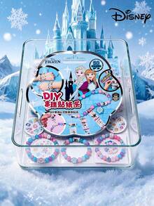 Disney 一套史迪奇手链贴纸套装，冰雪奇缘公主DIY贴纸，生日礼物，派对小礼物，装饰纪念品 - 艾莎公主貼紙 - 查看 1