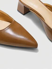 CUCCOO BIZCHIC Giày sandal cao gót dành cho nữ - màu nâu - Xem 4
