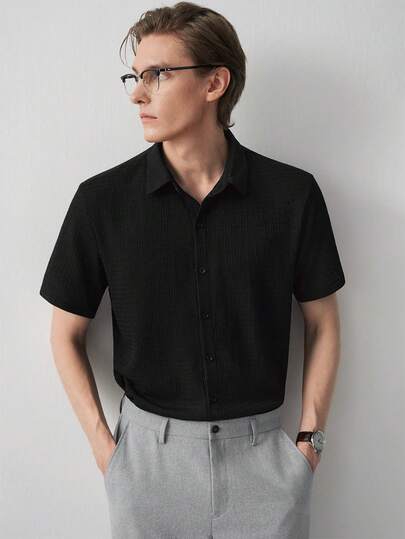 Manfinity CityGents 男士落肩鈕扣前衣