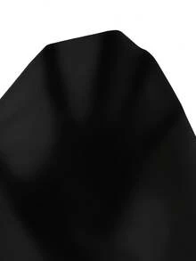 SHEIN 3件套儿童/青少年男童休闲日常舒适贴布装饰直筒宽松短裤，3种不同款式 - 黑色 - 查看 7