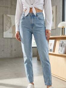 Denim Jeans For Women - Medium Wash - View 3
