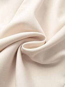GlowEve Women's Summer Elegant Casual Shorts With Bow Tie Waist Decoration And Ruched Design Brunch White And Black - Apricot - View 7