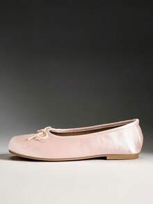 SHUZIA Ladies Comfy Ballet Flats - Pink - View 8