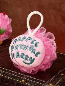HARRY POTTER X SHEIN Cute  Bath Brushes, Bath Sponges, And Ultra-Soft Foaming Nets With Fun, Oversized Designs For Bathing, Complete With A Hanging Rope. - Multicolor - View 2