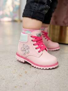 Botas para bebé niña - Rosa - Ver 1