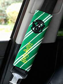 HARRY POTTER X SHEIN 汽車安全帶肩墊套，柔軟防勒舒適款，汽車肩墊，通用四季適用，汽車安全肩部用品 - 哈利波特 - 查看 2