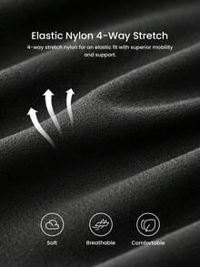 LUVLETTE Plus 1-Pack Quần lót cạp cao định hình eo bụng thoáng khí màu đen dành cho nữ - màu đen - Xem 7