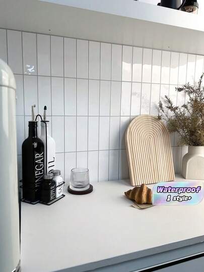 10/20 Miếng Dán Tường Tự Dính Chống Nước Chịu Nhiệt, Dễ Dán Cho Phòng Khách, Bếp, Phòng Tắm, Trang Trí Nhà Cửa, Mùa Xuân, Quà Sinh Nhật, Tốt Nghiệp