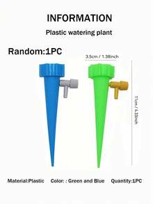 1/6/10pcs Auto Watering Device With Adjustable Slow-Release Control Valve Switch, Suitable For Home & Boat Gardening, Plant Sprayer, Gardening Supplies (Accessory Colors Random) - Multicolor - View 12