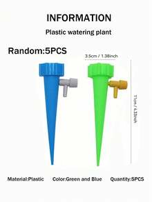 1/6/10pcs Auto Watering Device With Adjustable Slow-Release Control Valve Switch, Suitable For Home & Boat Gardening, Plant Sprayer, Gardening Supplies (Accessory Colors Random) - Multicolor - View 16