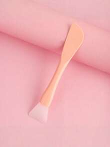 Soft Silicone Facial Mask Brush With Spatula Head 2 In 1 DIY Mud Mask Applicator Tool For Skincare Beauty Routine Home Spa Face Care Makeup Tool Washable Reusable Beauty Accessory - Multicolor - View 14