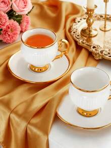 Bộ ấm trà chiều, có quai xách, chịu nhiệt, sang trọng, thích hợp cho nhà hàng, gia đình và văn phòng, là lựa chọn quà tặng tuyệt vời cho gia đình, bạn bè và người thân yêu - Nhiều màu - Xem 5