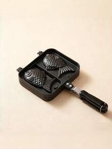 SHEIN 1 Peça Forma de Assar Taiyaki (Bolo em Formato de Peixe), Molde de Assar Waffle, Bandeja de Assar Bolo DIY - Multicolorido - Visão 5