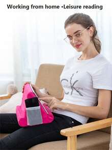 1 Tablet Reading Pillow, Multi Angle Soft Pillow, Tablet Stand Reading Pillow, Suitable For Hunchbacked People To Read On The Desktop Tablet Stand Computer Tablet - Multicolor - View 13
