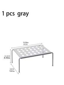 1/2 chiếc kệ đựng giày bằng nhựa có thể điều chỉnh - Kệ lưu trữ nhiều tầng, kệ đựng giày có thể mở rộng, thiết kế tiết kiệm không gian - Phù hợp với giày thể thao, dép, ủng, hộp giày, thích hợp để sắp xếp tủ quần áo, tuyệt vời cho gia đình, ký túc xá. - Nhiều màu - Xem 4