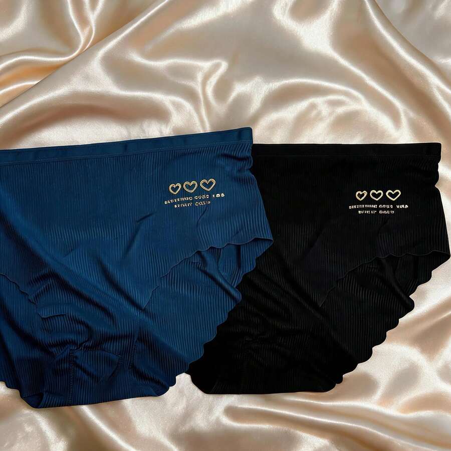 Bragas sin costuras - Azul marino + Negro - Ver 1