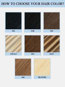 Ekstensi Rambut Weft Butterfly Rambut Manusia Tanpa Lem Lubang PU Genius Hand Tid Lurus #1B, Ekstensi Rambut Weft Lubang XO Injeksi Ganda Weft Tab Ganda Tak Terlihat Pemasangan Aman Perpaduan Tanpa Celah, Kompatibel Dengan Semua Jenis Rambut - Penggunaan Salon & Rumah - S1B - View 13