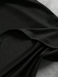 Sport MetroGents 男士休閒字母圖案圓領短袖運動T恤，夏季，健身房，度假 - 彩色 - 查看 5
