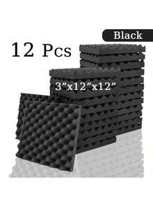 TOUO 8-Color Acoustic Foam Egg Tray Wall Soundproof Foam, 12-48 Pieces High-Density Sound-Absorbing Material For Sound Absorption And Sound Insulation - Egg Trough - View 8