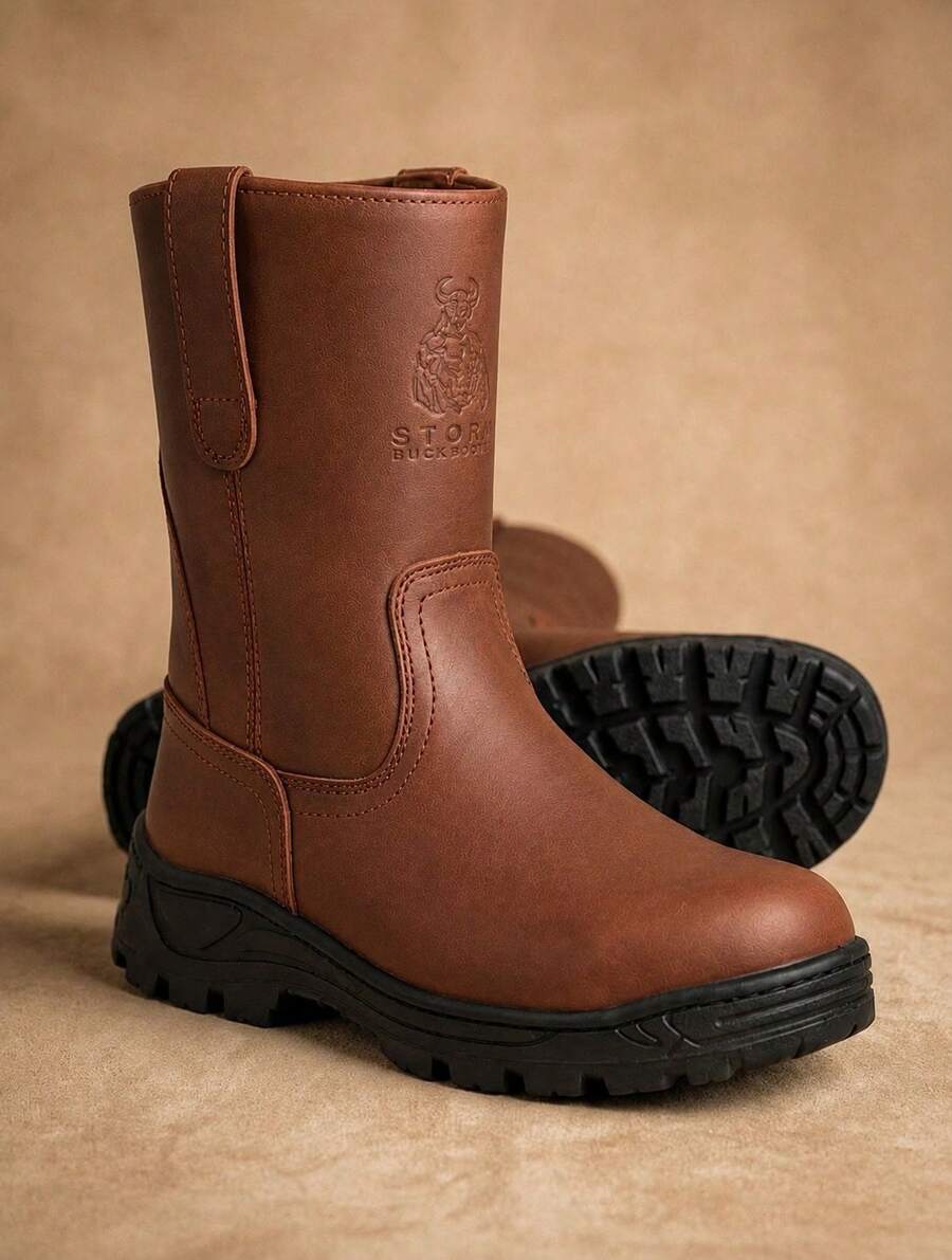STORM Industrial Work Boot Wellington Type Of High Strength And Maximum Comfort