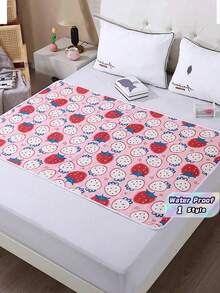 Reusable Leakproof Menstrual Pad, Waterproof Washable Mattress Protector Pad, Bed Mat For Women's Period, Incontinence, Bedwetting, Suitable For Adults And The Elderly - Multicolor - View 1