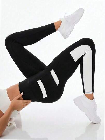 SHEIN Core Rhythm Women Sports Leggings