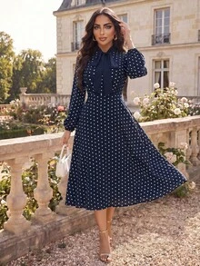 Auveirra Women Dresses - Navy Blue - View 6