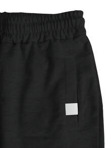 Manfinity Homme 2pcs Men's Elastic Waist Contrast Color Shorts Set - Multicolor - View 3