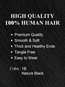 Ekstensi Rambut Weft Butterfly Rambut Manusia Tanpa Lem Lubang PU Genius Hand Tid Lurus #1B, Ekstensi Rambut Weft Lubang XO Injeksi Ganda Weft Tab Ganda Tak Terlihat Pemasangan Aman Perpaduan Tanpa Celah, Kompatibel Dengan Semua Jenis Rambut - Penggunaan Salon & Rumah - S1B - View 2