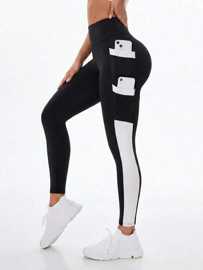 SHEIN Core Rhythm Women Sports Leggings