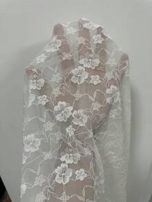 Sunnyshic 女士休闲度假日常百搭薄纱蕾丝系带低腰白色长裙，适合春夏穿着 - 白色 - 查看 7