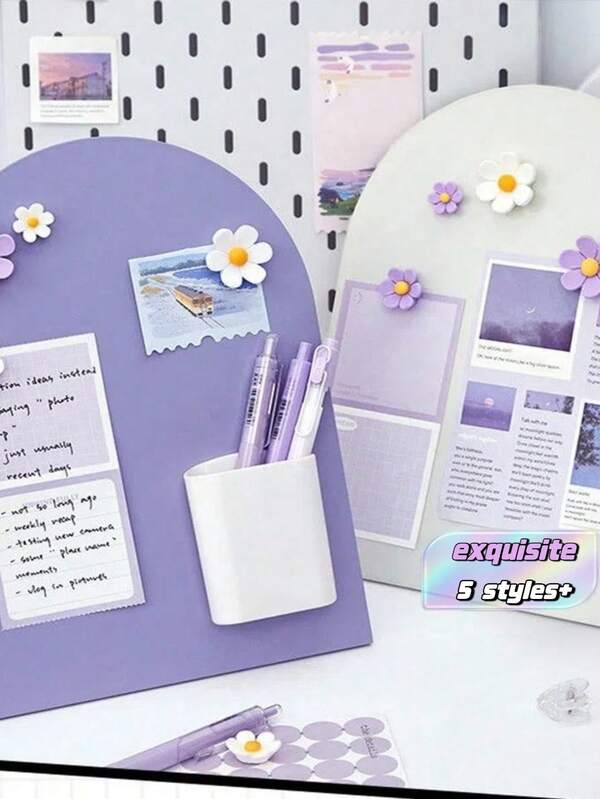 This Desktop Magnetic Board Features A Stylish Metal Design And Serves As An Ideal Vertical Note-Taking Surface For Home Or Office Use. Perfect For Keeping Reminders And Notes Organized.